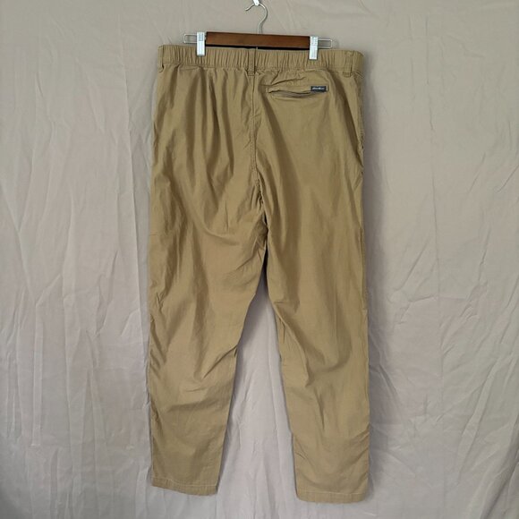 Eddie Bauer Mens Chino Pants Khaki Size 38x32 Preppy Professional - Picture 2 of 8
